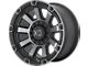 XD Gauntlet Satin Black with Gray Tint 6-Lug Wheel; 20x9; 0mm Offset (03-09 4Runner)