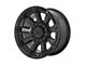 XD Gauntlet Satin Black 6-Lug Wheel; 17x9; 0mm Offset (03-09 4Runner)