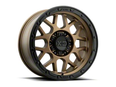 XD Grenade OR Matte Bronze with Matte Black Lip 6-Lug Wheel; 17x9; 18mm Offset (03-09 4Runner)