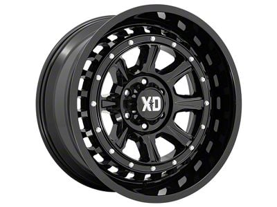 XD Outlander Gloss Black 6-Lug Wheel; 20x10; -18mm Offset (03-09 4Runner)