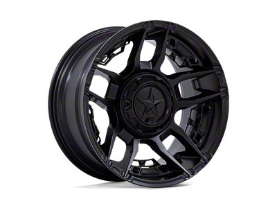 XD Slash Matte Black 6-Lug Wheel; 20x10; -18mm Offset (03-09 4Runner)