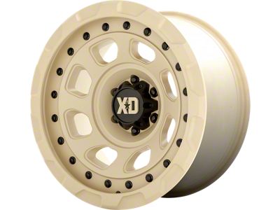 XD Storm Sand 6-Lug Wheel; 17x9; 0mm Offset (03-09 4Runner)