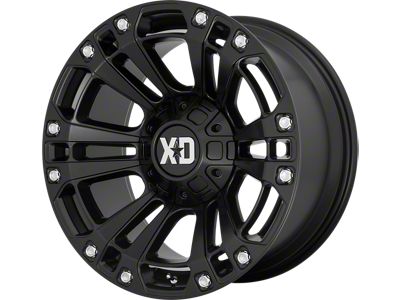 XD XD851 Satin Black 6-Lug Wheel; 20x9; 18mm Offset (03-09 4Runner)