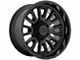 XD Rover Satin Black with Gloss Black Lip 6-Lug Wheel; 20x9; 18mm Offset (03-09 4Runner)