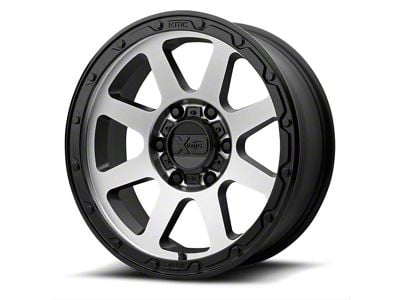 XD Addict 2 Matte Black Machined 6-Lug Wheel; 18x8.5; 0mm Offset (04-15 Titan)