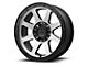 XD Addict 2 Matte Black Machined 6-Lug Wheel; 18x8.5; 0mm Offset (04-15 Titan)