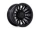 XD Bomber Matte Black 6-Lug Wheel; 20x9; 1mm Offset (04-15 Titan)