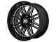 XD Cage Gloss Black Milled 6-Lug Wheel; 20x10; -18mm Offset (04-15 Titan)