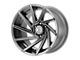 XD Cyclone Satin Gray Milled 6-Lug Wheel; 18x9; 18mm Offset (04-15 Titan)