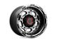 XD Demodog Satin Black Gray Tint 6-Lug Wheel; 20x12; -44mm Offset (04-15 Titan)