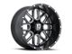 XD Grenade Satin Black Milled 6-Lug Wheel; 18x9; -12mm Offset (04-15 Titan)