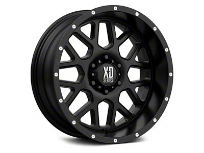 XD Grenade Satin Black 6-Lug Wheel; 20x9; 0mm Offset (04-15 Titan)