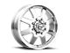 XD Gunner Candy Red Milled 6-Lug Wheel; 22x12; -44mm Offset (04-15 Titan)