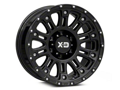 XD Hoss II Gloss Black 6-Lug Wheel; 18x9; 0mm Offset (04-15 Titan)