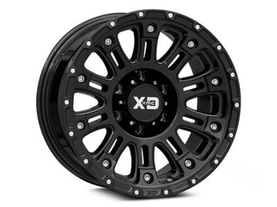 XD Hoss II Gloss Black 6-Lug Wheel; 18x9; 18mm Offset (04-15 Titan)