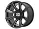 XD Reactor Gloss Black Milled 6-Lug Wheel; 20x9; 0mm Offset (04-15 Titan)