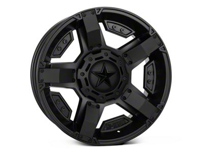 XD Rockstar II Satin Black 6-Lug Wheel; 20x9; 18mm Offset (04-15 Titan)