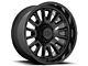 XD Rover Satin Black with Gloss Black Lip 6-Lug Wheel; 20x9; 0mm Offset (04-15 Titan)