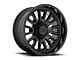 XD Rover Satin Black with Gloss Black Lip 6-Lug Wheel; 22x10; -18mm Offset (04-15 Titan)