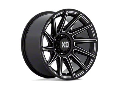 XD Specter Gloss Black Milled 6-Lug Wheel; 20x10; -18mm Offset (04-15 Titan)