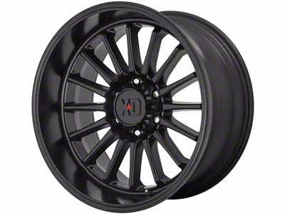 XD Whiplash Satin Black 6-Lug Wheel; 20x9; 0mm Offset (04-15 Titan)