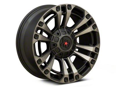 XD XD851 Satin Black with Gray Tint 6-Lug Wheel; 20x9; 0mm Offset (04-15 Titan)