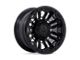 XD Bomber Matte Black 6-Lug Wheel; 20x9; 20mm Offset (05-21 Frontier)