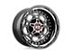 XD Demodog Gloss Black Milled 6-Lug Wheel; 20x9; 18mm Offset (05-21 Frontier)