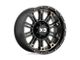 XD Hoss II Satin Black Machined Dark Tint 6-Lug Wheel; 20x9; 18mm Offset (05-21 Frontier)