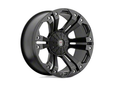 XD Monster Matte Black 6-Lug Wheel; 20x9; 18mm Offset (05-21 Frontier)