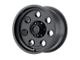 XD Pulley Satin Black 6-Lug Wheel; 17x9; -12mm Offset (05-21 Frontier)