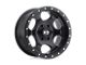 XD RG1 Satin Black with Reinforcing Ring 6-Lug Wheel; 17x8.5; 25mm Offset (05-21 Frontier)