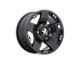 XD Rockstar Matte Black 6-Lug Wheel; 18x9; 0mm Offset (05-21 Frontier)