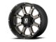 XD Buck 25 Matte Black with Dark Tint 6-Lug Wheel; 20x9; 30mm Offset (05-15 Tacoma)