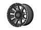 XD Gauntlet Satin Black with Gray Tint 6-Lug Wheel; 17x9; 0mm Offset (05-15 Tacoma)