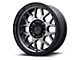 XD Grenade OR Matte Gray with Matte Black Lip 6-Lug Wheel; 18x8.5; 0mm Offset (05-15 Tacoma)