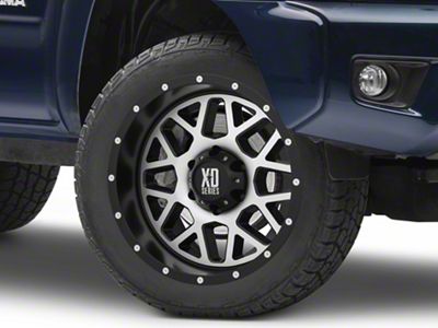 XD Grenade Satin Black Machined 6-Lug Wheel; 20x9; 0mm Offset (05-15 Tacoma)