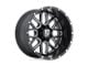 XD Grenade Satin Black Milled 5-Lug Wheel; 16x8; 0mm Offset (05-15 Tacoma)