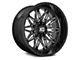 XD Gunner Gloss Black Milled 6-Lug Wheel; 20x10; -18mm Offset (05-15 Tacoma)