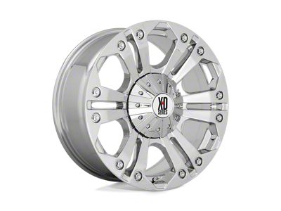 XD Monster Chrome 6-Lug Wheel; 24x10; 25mm Offset (05-15 Tacoma)