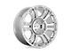 XD Monster Chrome 6-Lug Wheel; 24x10; 25mm Offset (05-15 Tacoma)