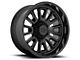 XD Rover Satin Black with Gloss Black Lip 6-Lug Wheel; 22x12; -44mm Offset (05-15 Tacoma)