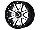 XD Addict Matte Black Machined 5-Lug Wheel; 18x9; 18mm Offset (07-13 Tundra)