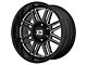 XD Cage Gloss Black Milled 5-Lug Wheel; 20x9; 18mm Offset (07-13 Tundra)