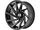 XD Cyclone Satin Black Milled 5-Lug Wheel; 20x9; -12mm Offset (07-13 Tundra)