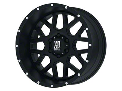 XD Grenade Satin Black 5-Lug Wheel; 20x9; 0mm Offset (07-13 Tundra)