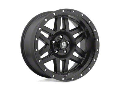 XD Machete Satin Black with Reinforcing Ring 5-Lug Wheel; 18x9; 25mm Offset (07-13 Tundra)