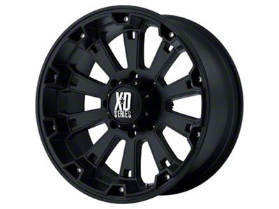 XD Misfit Matte Black 5-Lug Wheel; 18x9; 0mm Offset (07-13 Tundra)