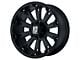 XD Misfit Matte Black 5-Lug Wheel; 18x9; 0mm Offset (07-13 Tundra)