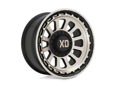 XD Omega Satin Black with Bronze Tint 5-Lug Wheel; 20x10; -18mm Offset (07-13 Tundra)